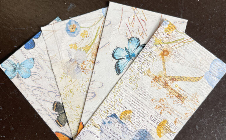 envelopes and also stickers