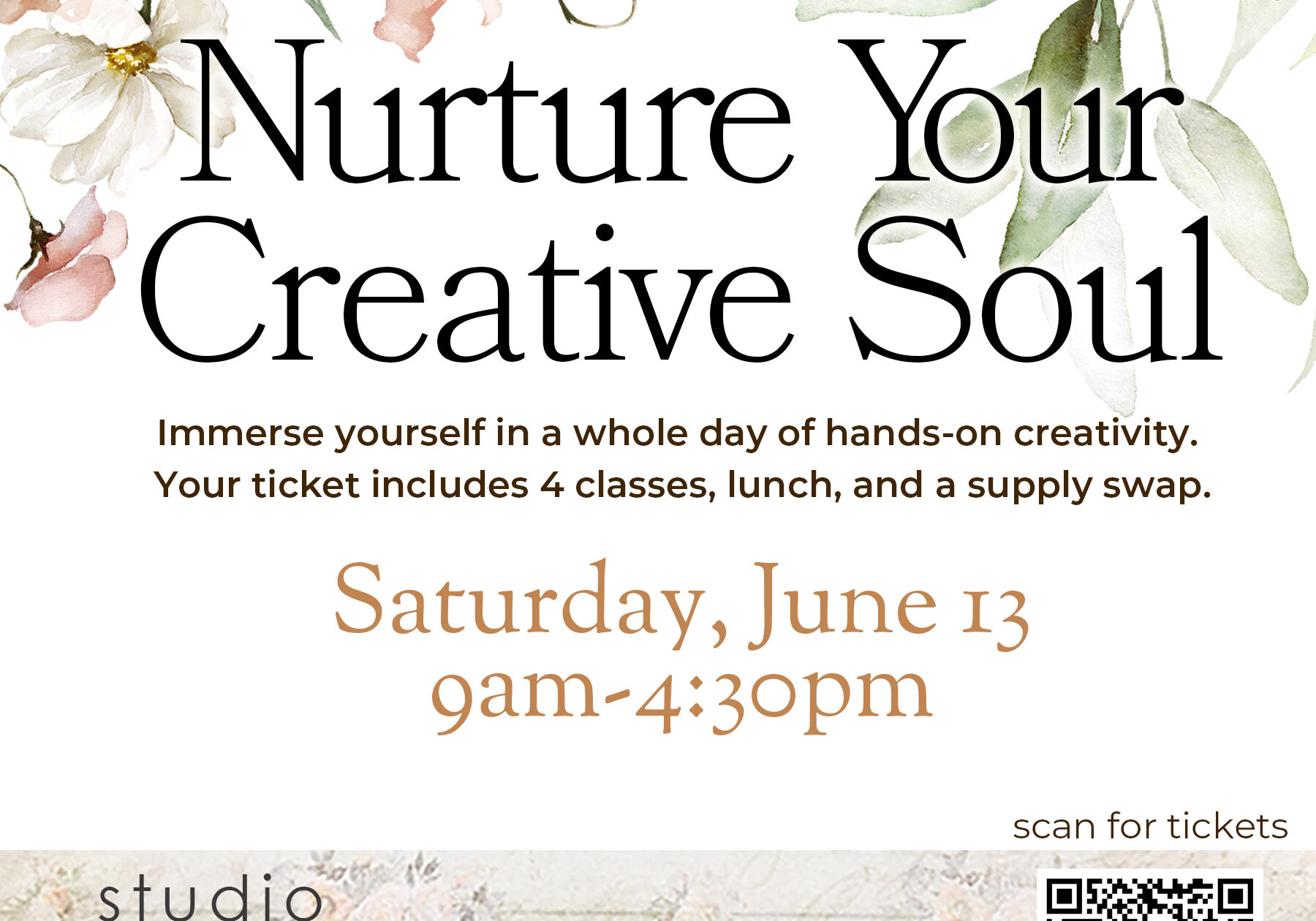 Nurture Your Creative Soul Suare extra infocopy copy