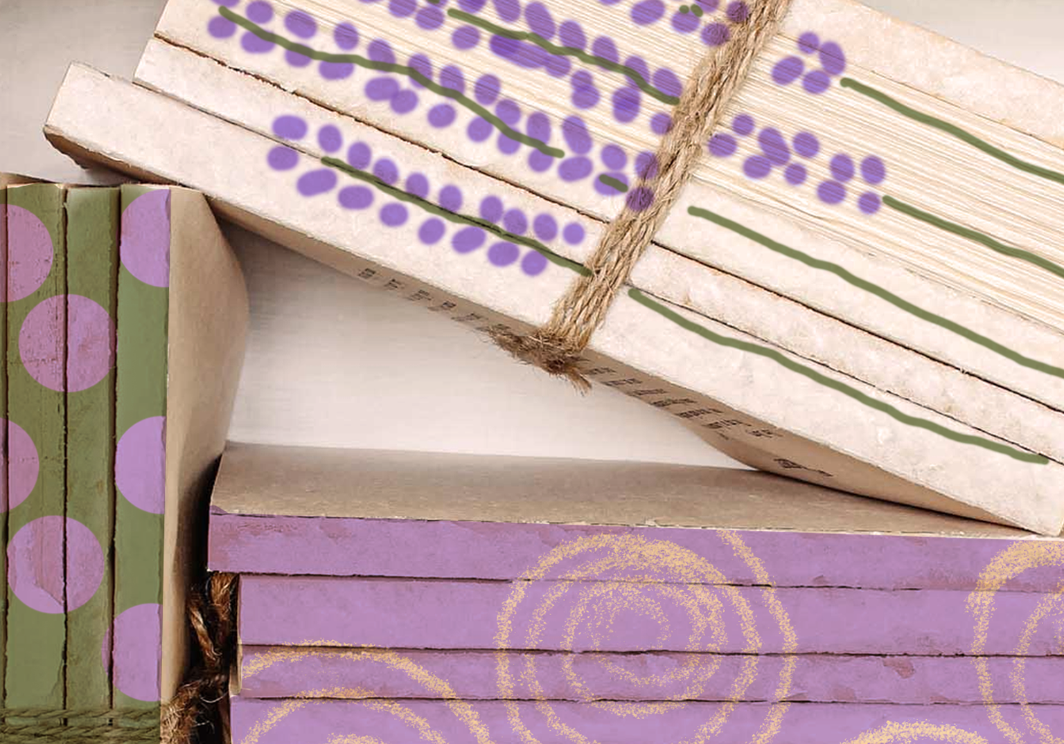 Painted Book Bundles